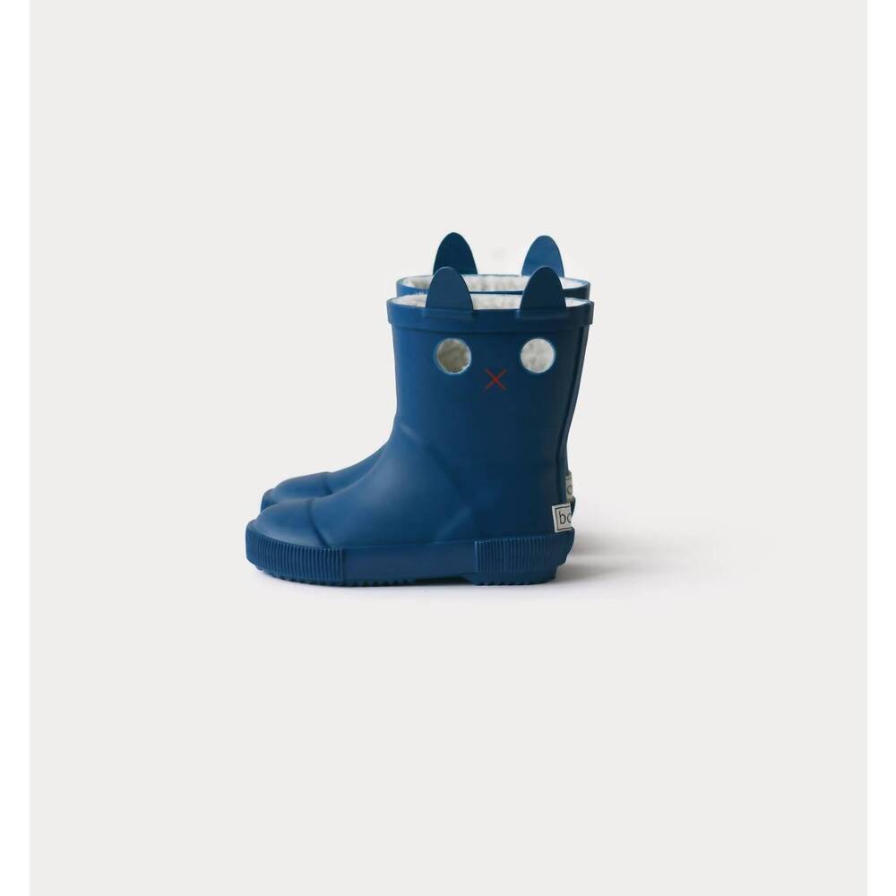 NEW BOXBO kid's thermo rain boots in blue